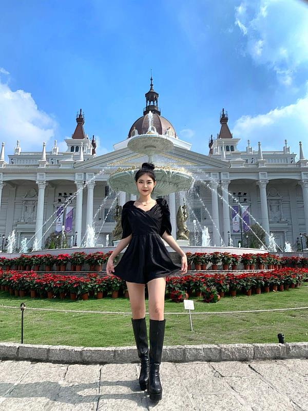 嘉義好吃又好玩  甜美IG網紅蔡旻大啖民雄鵝肉-5