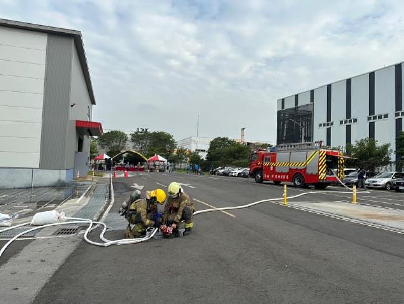 111年度柳營科技工業區暨環保園區突發事件緊急應變演練。