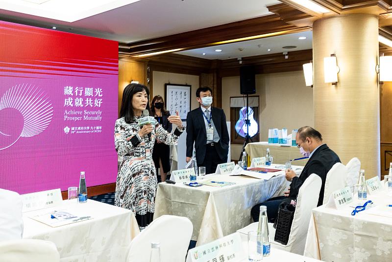 綠色大學聯盟安排成功大學、朝陽科技大學與暨南國際大學分享大學SDGs校務創新與大學社會責任實務。