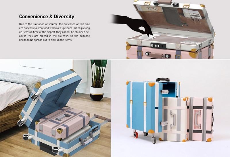 圖說四：IIIC國際發明賽金牌作品《防遺失模組行李箱》