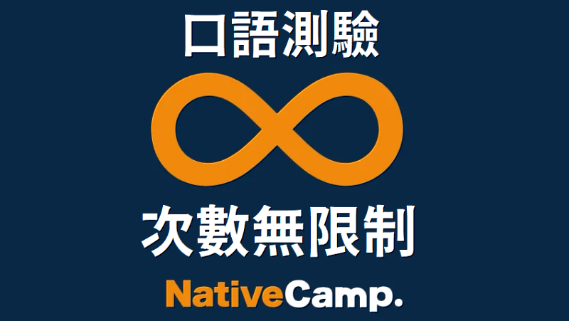 NativeCamp.提供使用AI口說評測技術「CHIVOX<sup><sup>®</sup></sup>︎」的免費口語測驗，會員能夠客觀地檢測英語會話能力，進一步改善自身課題並設立目標。