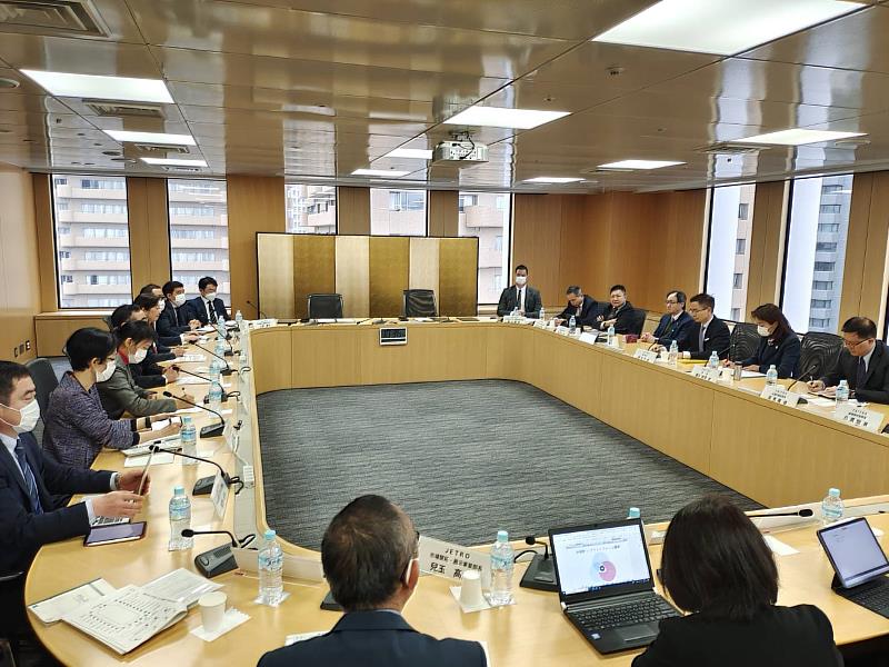 2. 第十五屆T-J聯席會議12月6日於東京辦理，貿協董事長黃志芳率團參加