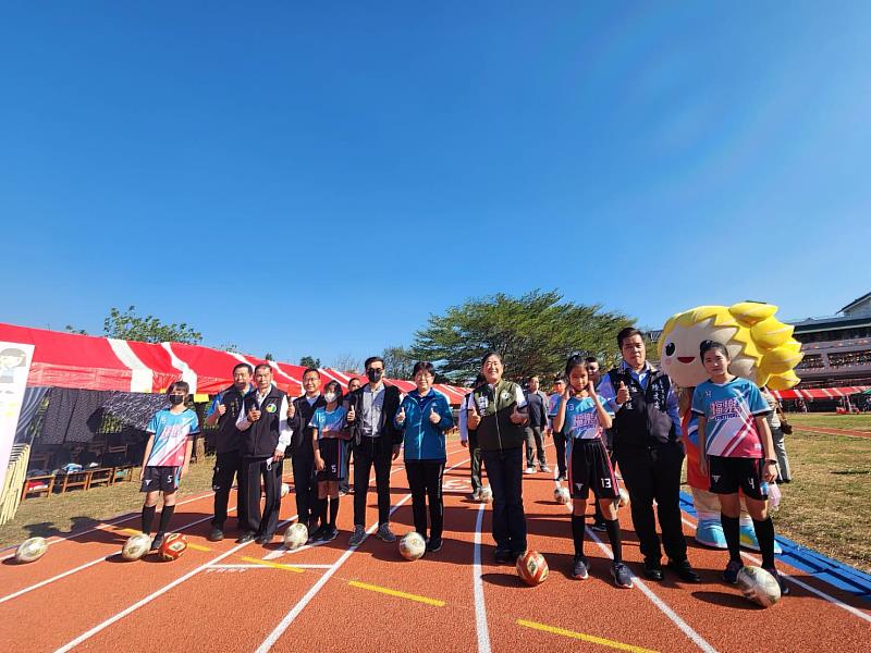福樂國小20週年校慶暨PU跑道啟用剪綵