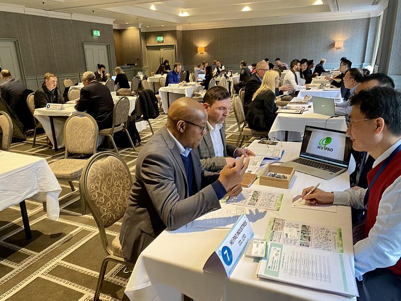 2. 台貿中心洽邀眾多重要買主來訪洽談。(貿協提供)