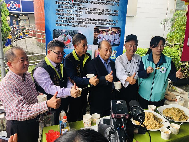 銀柳及青蔥等行銷活動合影