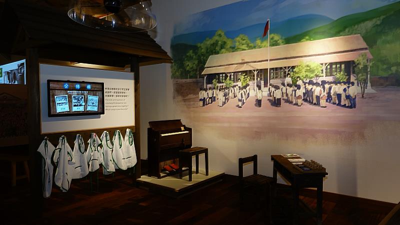 林田山文物展示館，展示林業文化與林場生活