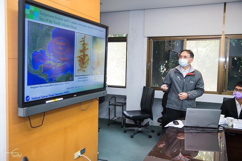 李孟洲教授將與聖露西亞合作馬尾藻的經濟利用計畫