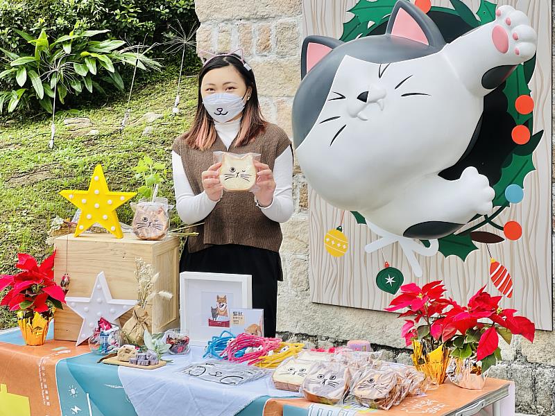 淡水古蹟博物館將於12/24、12/25在淡水海關碼頭舉辦「喵的市集音樂會」，歡迎大家來過充滿貓咪泡泡的耶誕節。