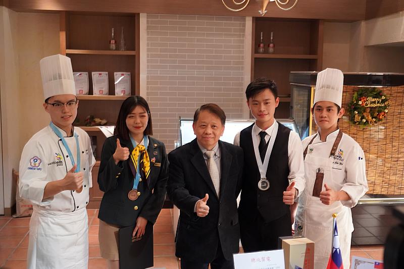 國際技能競賽如職能界世界盃 國立高雄餐旅大學榮獲一銀兩優勝佳績 | 中央社訊息平台