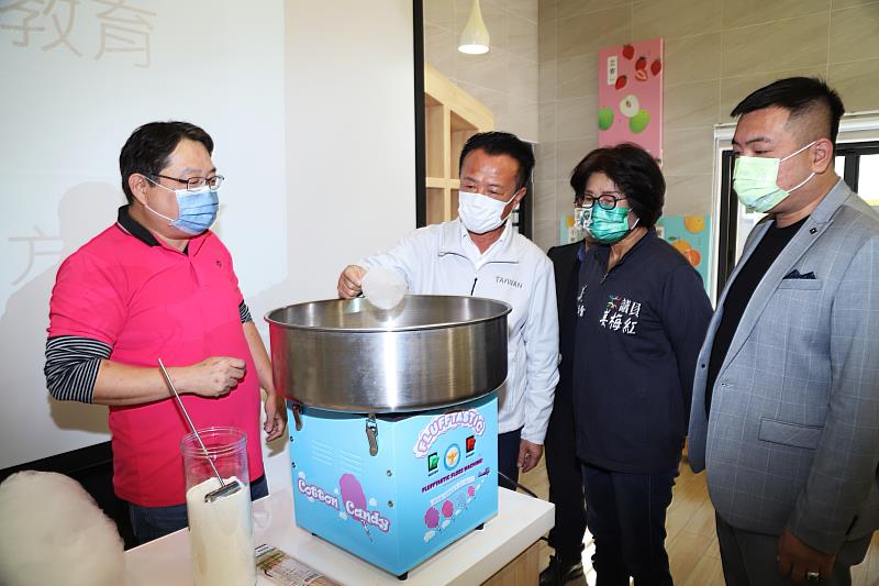 嘉義縣蒜頭國小中央廚房剪綵啟用