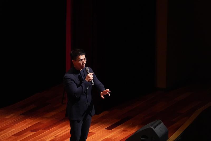 知名音樂導聆邢子青 (陳怡文/攝)