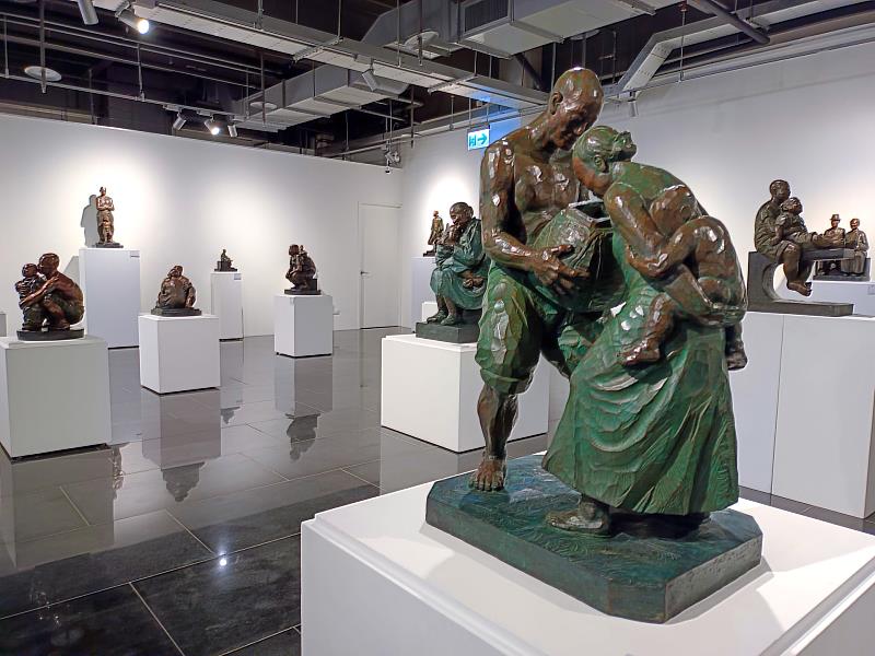 《生之痕－陳正雄銅雕回顧展》雕刻上的造詣已達巔峰，每一刀都蘊含著作者的美感與思考。