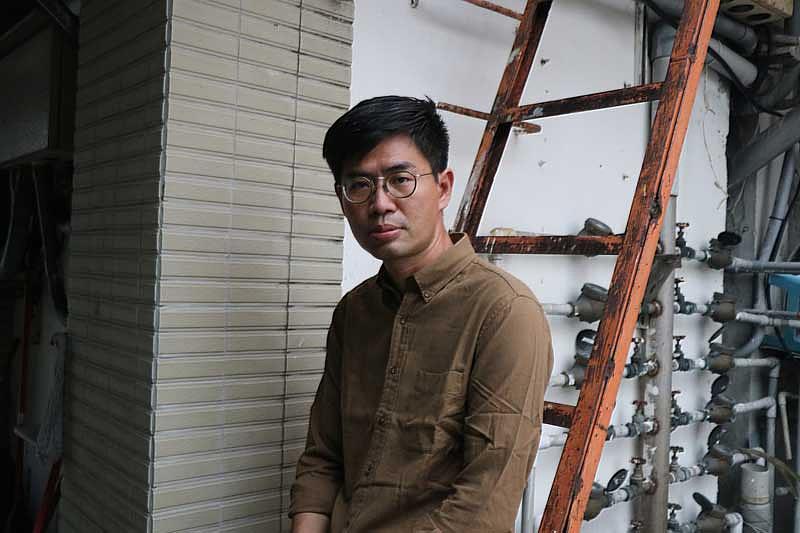 圖三：詹京霖觀察人事物自有一套，世新求學階段獲得許多創作養分