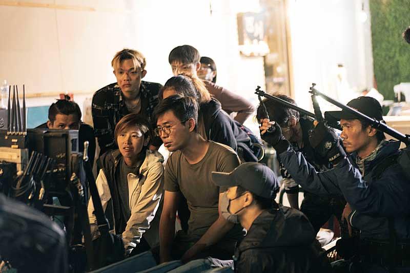 圖四：詹京霖（中）以《一家子兒咕咕叫》獲得金馬獎最佳劇情片，背後故事鼓舞不少在學創作者（台北双喜電影提供）