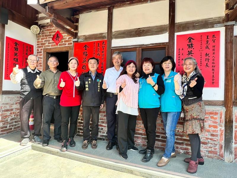 賀！財團法人柴林腳教育基金會王崑成執行長榮獲第八屆社區金點英雄獎肯定