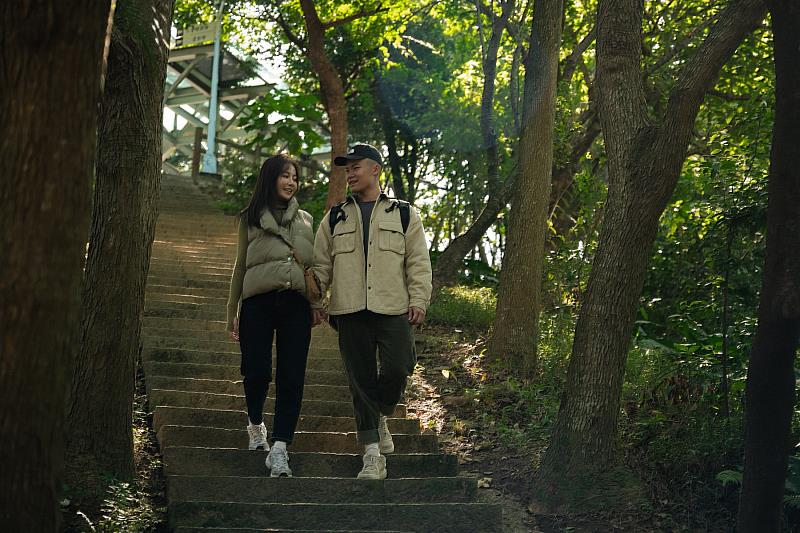 想爬山的民眾不用到郊區，可以在城市中登山健行