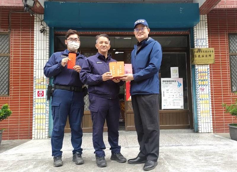 揪感心ㄟ！農曆年前東縣警局林副局長南橫線慰勤