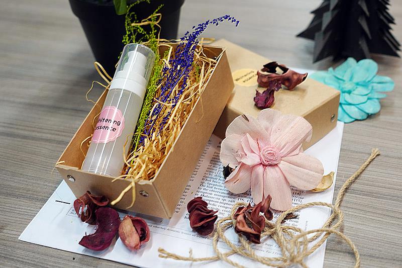 大葉大學藥保系學生運用白木耳開發美白精華液