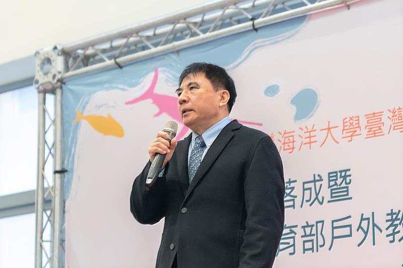 許泰文校長表示戶外教育將在未來118課綱中佔有非常重要的角色