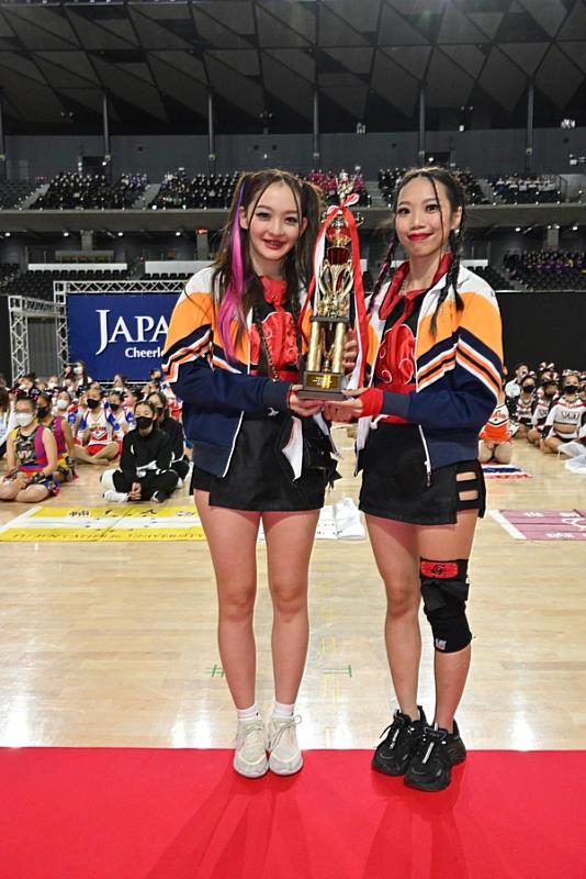 圖四：雙人嘻哈舞蹈組獲得銅牌之隊伍