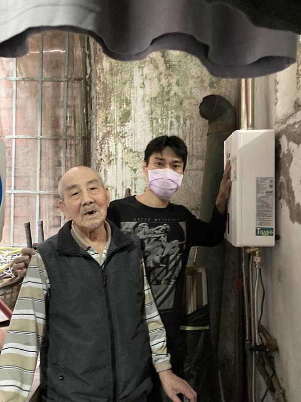 補助市民汰換家中安裝不合格的燃氣熱水器。