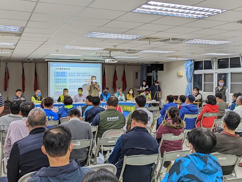 屏縣府第3場「捷運新園東港林邊線」可行性研究地方說明會 林邊場民眾積極參與 討論未來捷運規劃