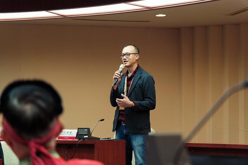 原文會執行長石嘉量(Magaitan‧Lhkatafatu)表示很開心能與世新大學新聞學系產、學合作這本專書