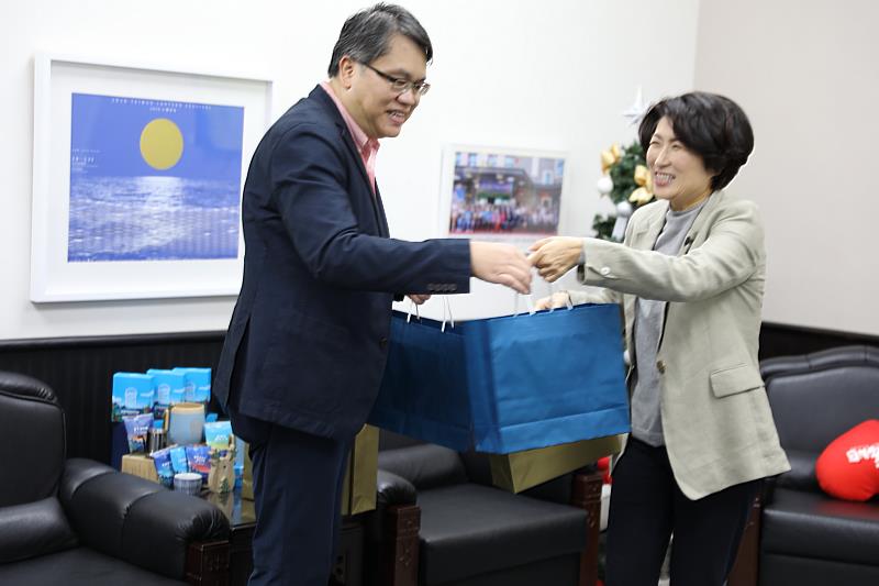 部東新到任院長王蘭福醫師拜會 饒慶鈴:期攜手擴充東海岸醫療服務量能