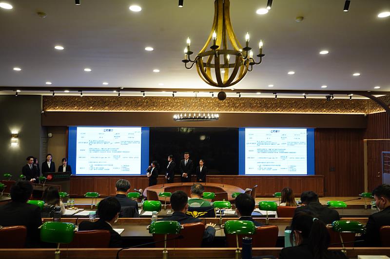 學生們的認真與投入獲得三位評審的高度讚賞(圖/中金院提供)