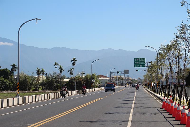 屏縣道187乙線道路拓寬啟用 交通網絡更完善