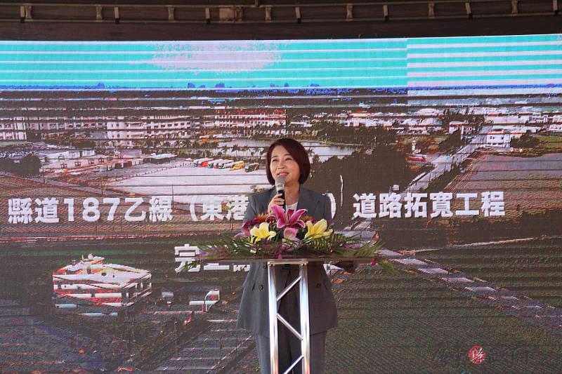 屏縣道187乙線道路拓寬啟用 交通網絡更完善