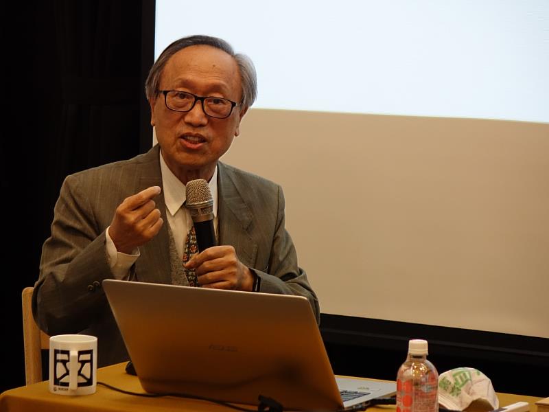 臺北教育大學臺灣文化研究所名譽教授李筱峰分享林秋梧其人與文學