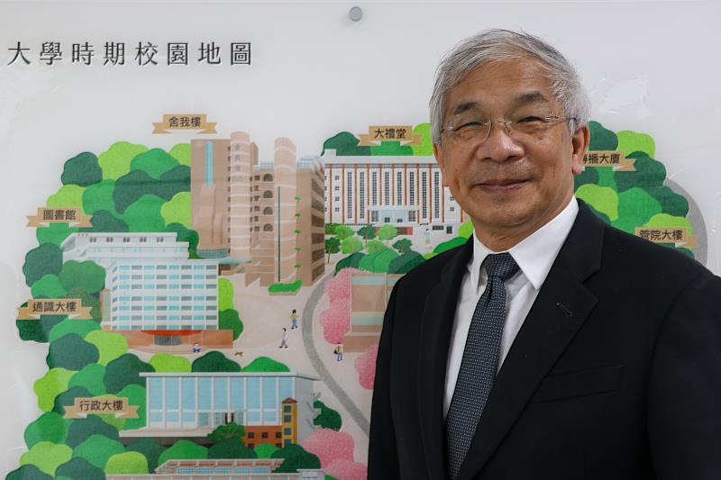 圖說：世新大學校長陳清河鼓勵全國僑生積極參與，紀錄到台灣讀書的美好