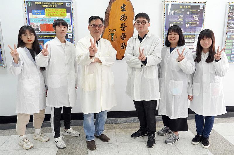 大葉大學生醫系碩士班升學考試傳捷報