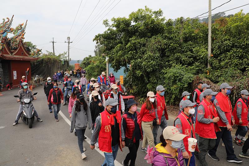 竹崎鄉五村十三庄白杞寮迎觀音請媽祖平安祈福遶境