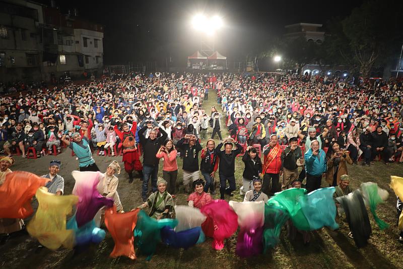 竹崎鄉五村十三庄白杞寮迎觀音請媽祖平安祈福遶境