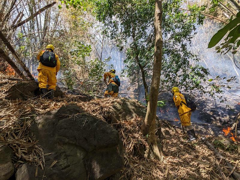 民眾在山區用火要多1分小心。以免用火不慎而引發森林火災3
