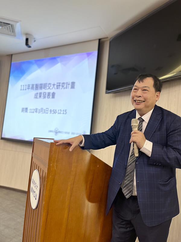 高雄醫學大學副校長吳登強致詞