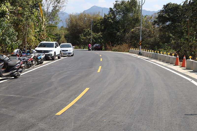 嘉義縣番路鄉彈藥庫聯絡道路拓寬完工 剪綵啟用