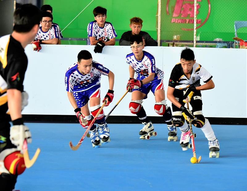 屏東國際滑輪溜冰場首場全國性比賽 「112年總統盃全國滑輪溜冰曲棍球錦標賽」屏東登場