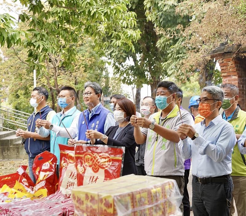 屏東內埔鄉龍頸溪水道改善工程13日動工 將完成水岸綠廊政策最後一哩路
