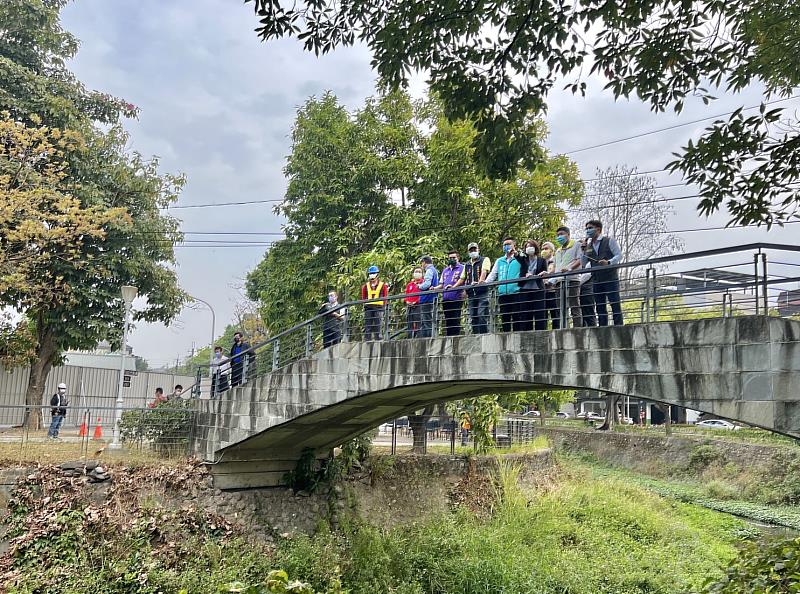 屏東內埔鄉龍頸溪水道改善工程13日動工 將完成水岸綠廊政策最後一哩路