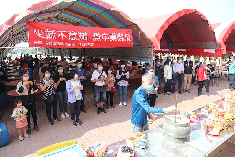 嘉縣環保局推動集中焚金 誠心祭祖兼顧空氣品質-3