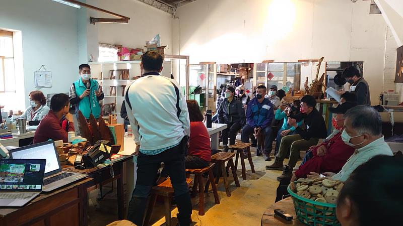 滿州鄉代表會副主席提問及交流