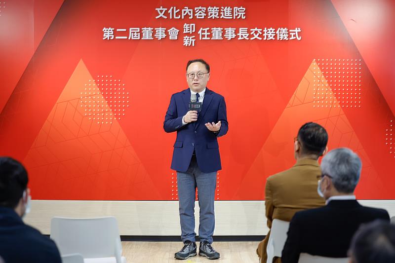 文化部長史哲致詞勉勵。