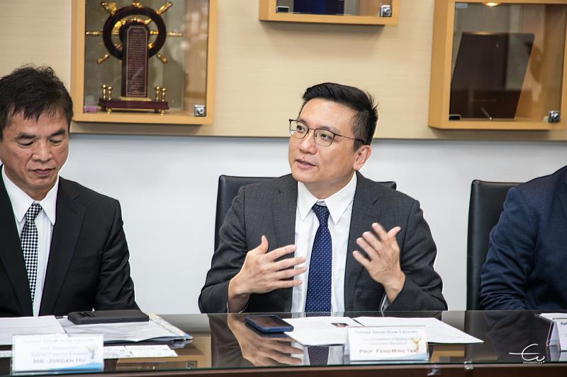 海大航運管理學系主任蔡豐明教授為NJIT校友