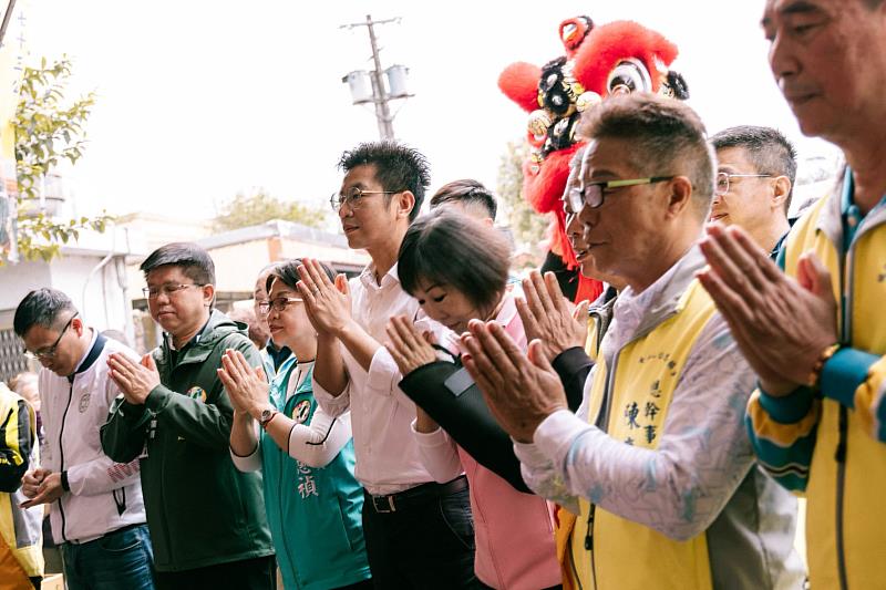 周副主委等出席七十三公忠義廟春祭大典