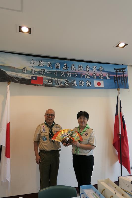 睽違兩年！日本滋賀縣童軍連盟再訪嘉義縣