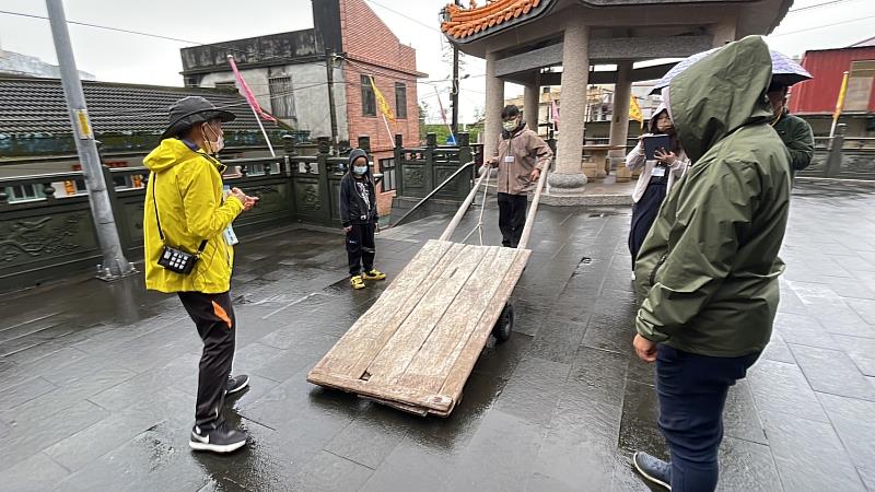 魚路古道漁貨板車