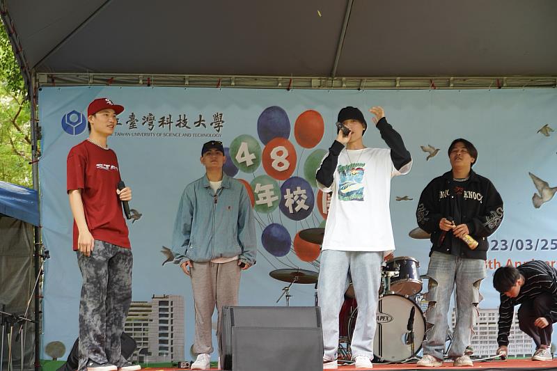 臺科大同學針對無限大學理念精神，發揮創作才華，打造專屬主題歌曲